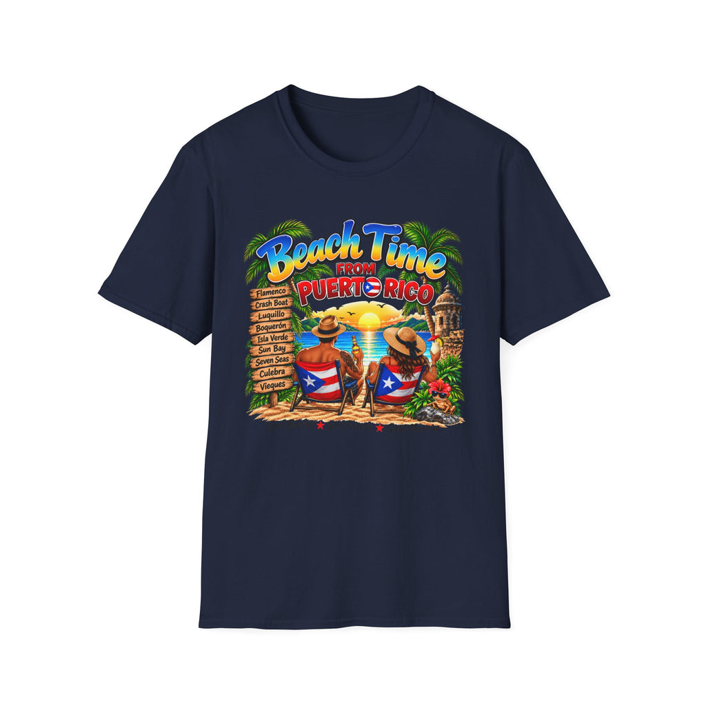 Beach Time From Puerto Rico 1 T-Shirt