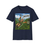 Zipline Adventure T‑Shirt — 'CARAJOOO!' Funny Ziplining Graphic Tee