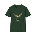 T-Shirt — 'Nivel de estrés: Cero' Relaxing Hammock Graphic Tee