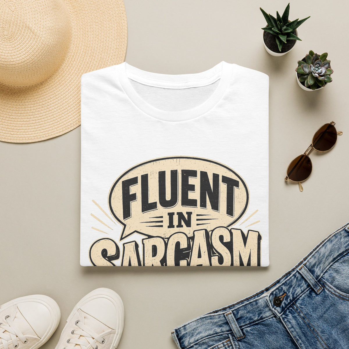 FLUENT IN SARCASM T-Shirt