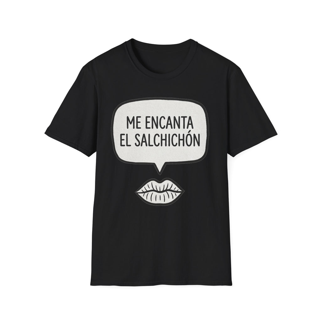 "Me Encanta El Salchichón" Spanish Foodie Graphic T-Shirt
