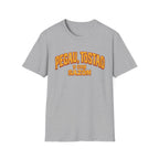 "Pegau, Tostao y Con Sazón" Retro Spanish Phrase T-shirt