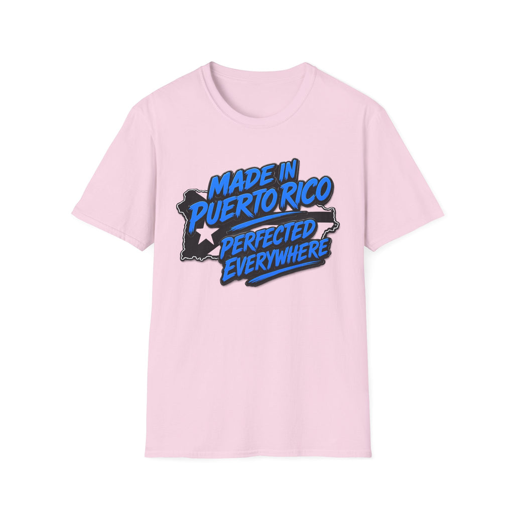 Made in Puerto Rico T-Shirt — "Perfected Everywhere" Island Pride Tee