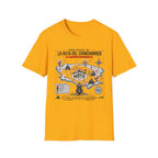 Mapa Oficial La Ruta Del Chinchorreo Moto Clear Background T-Shirt