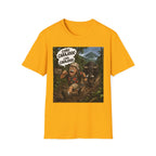 Graphic T-Shirt — Vintage Tropical Poster "Coño Carajooo"