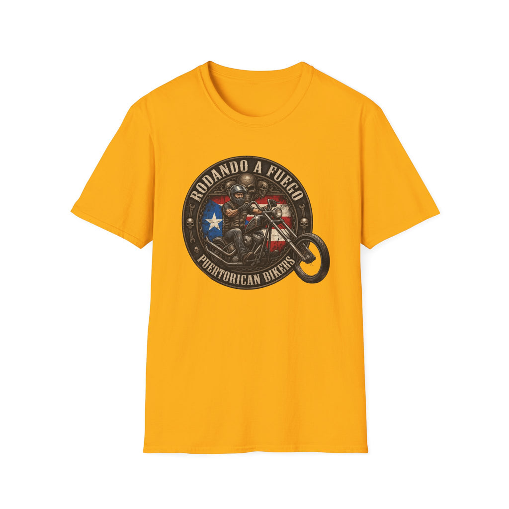 Rodando a Fuego Motorcycle T‑Shirt