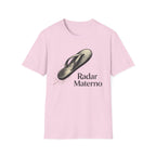 Flip Flop Graphic T-Shirt — "Radar Materno" Vintage Sandal Design
