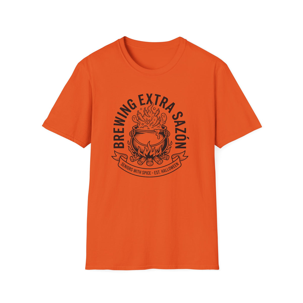 Brewing Extra Sazón Cooking Cauldron T-Shirt