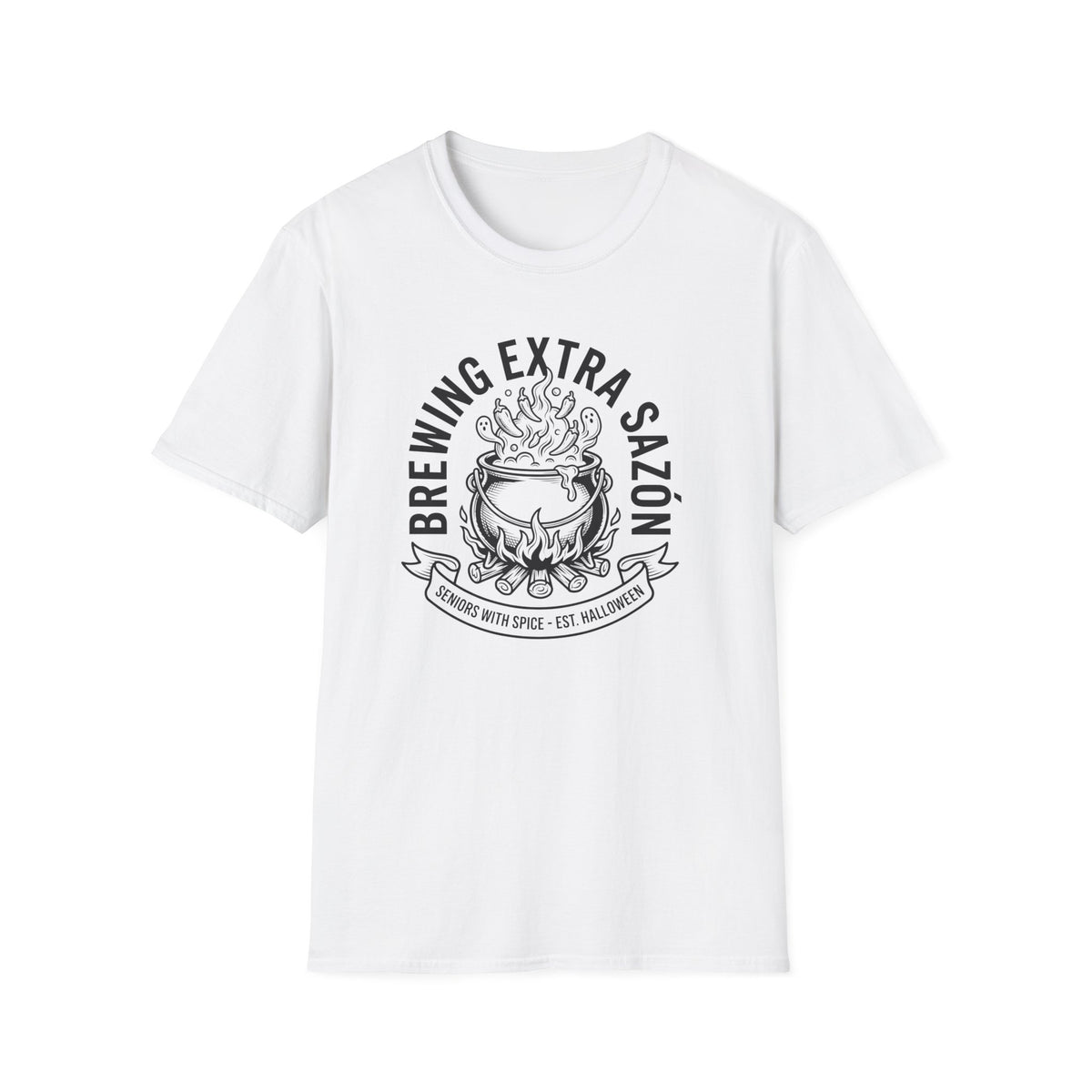 Brewing Extra Sazón Cooking Cauldron T-Shirt
