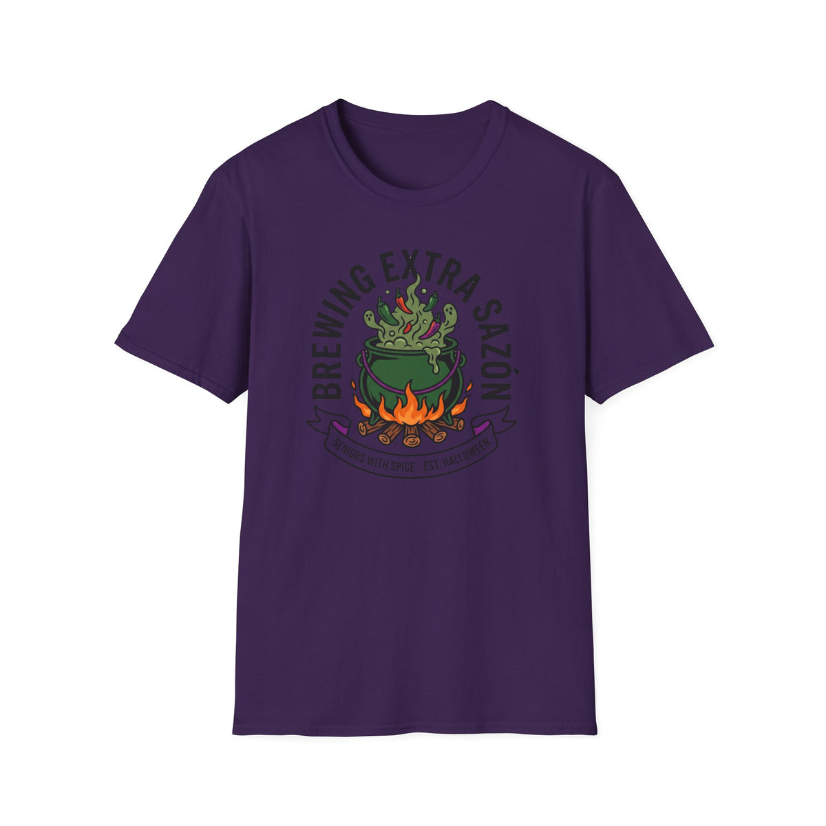 Brewing Extra Sazón Cauldron T-Shirt