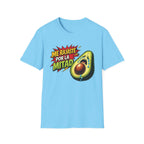 Me Rajaste Por La Mitad Avocado T-Shirt — Funny Spanish Heartbreak Graphic Tee