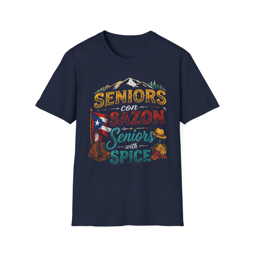 Seniors con Sazón Mountain T-Shirt