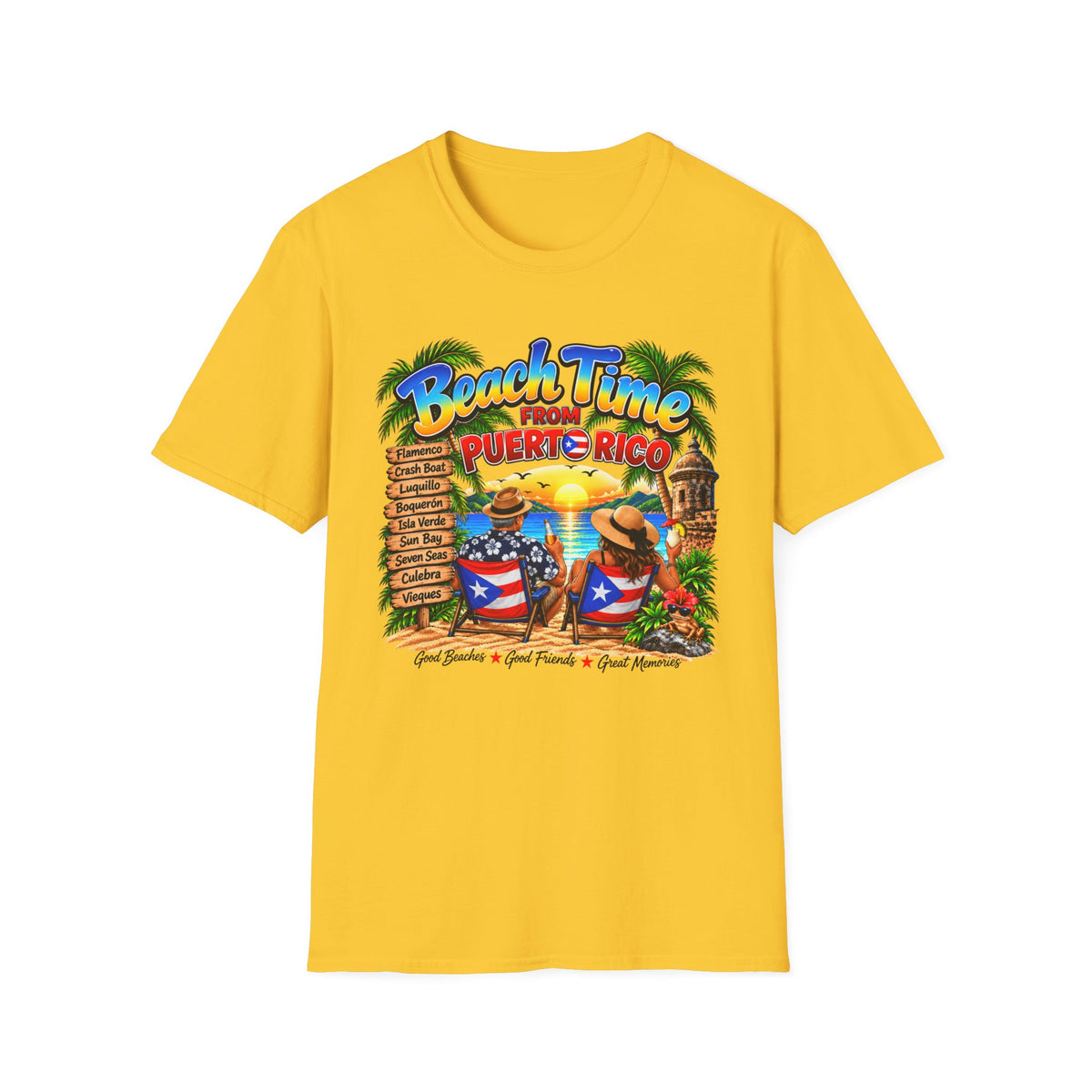 Beach Time from Puerto Rico T-Shirt