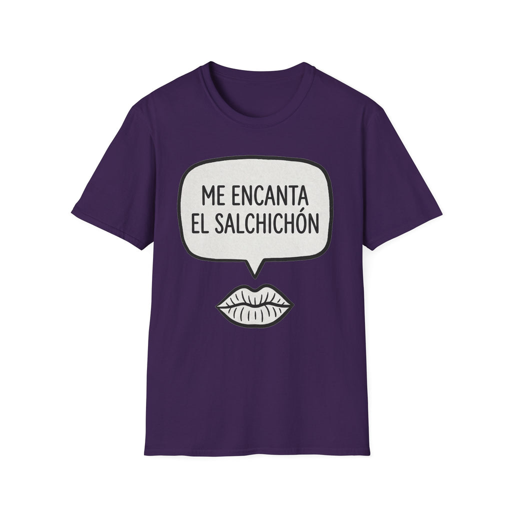 "Me Encanta El Salchichón" Spanish Foodie Graphic T-Shirt