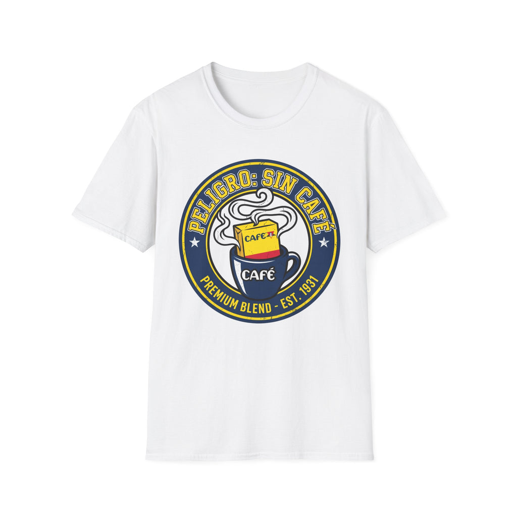 Peligro: Sin Cafe T-Shirt