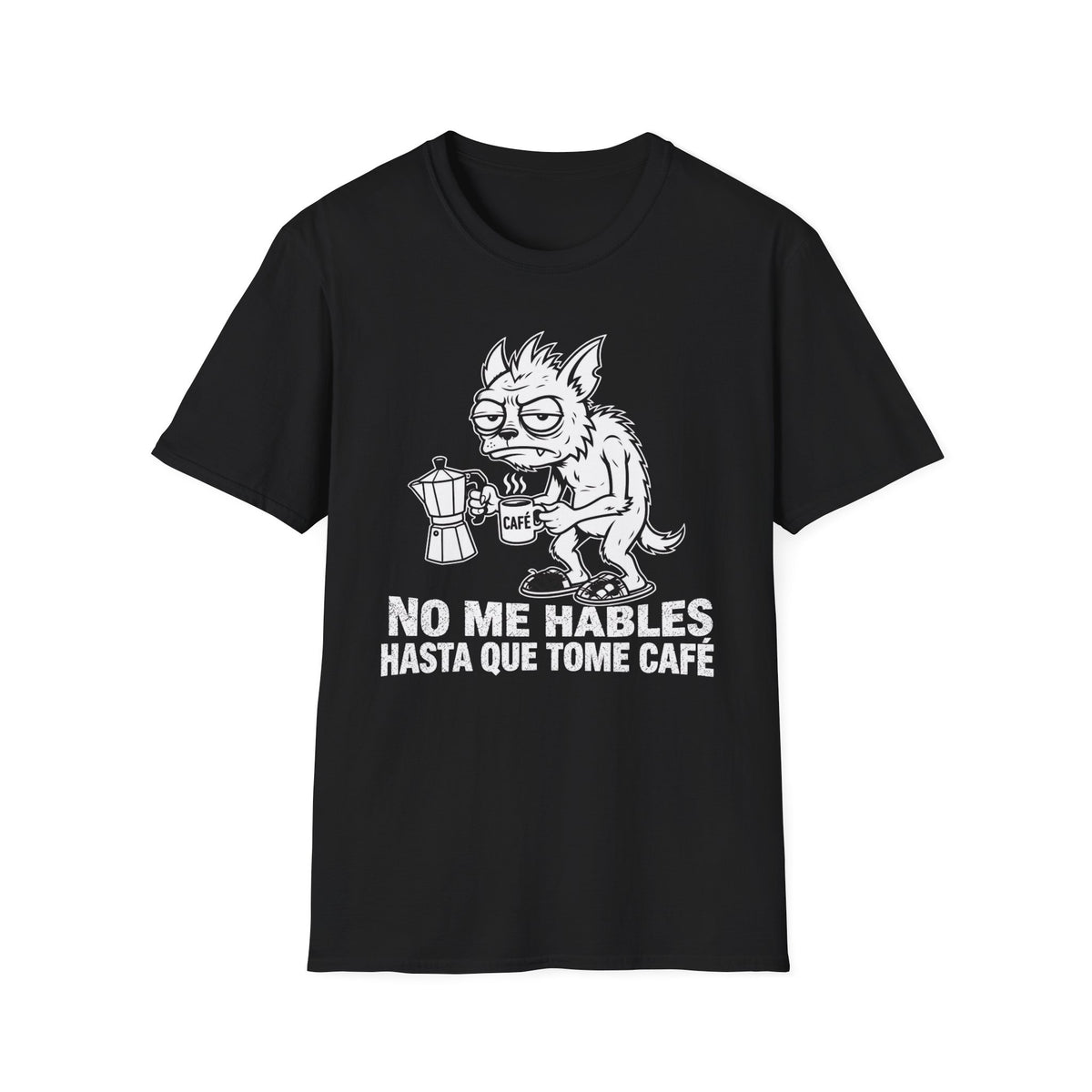 No Me Hables Hasta Que Tome Café T-Shirt