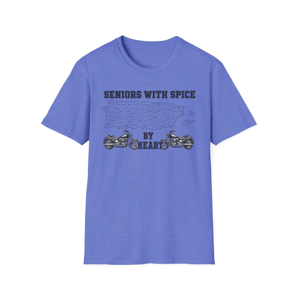 Seniors With Spice Motorcycle T‑Shirt