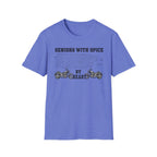 Seniors With Spice Motorcycle T‑Shirt