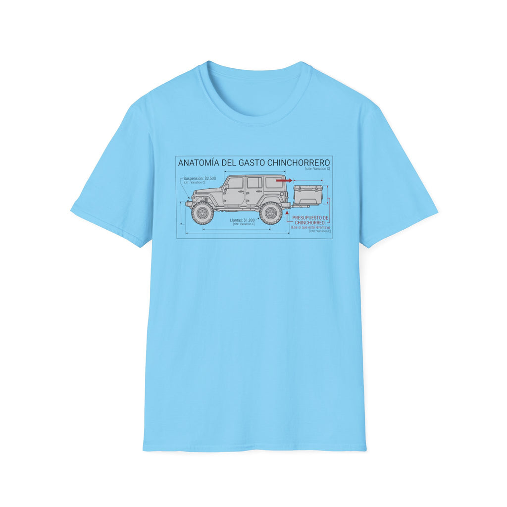 Anatomía del Gasto Chinchorrero  T-Shirt