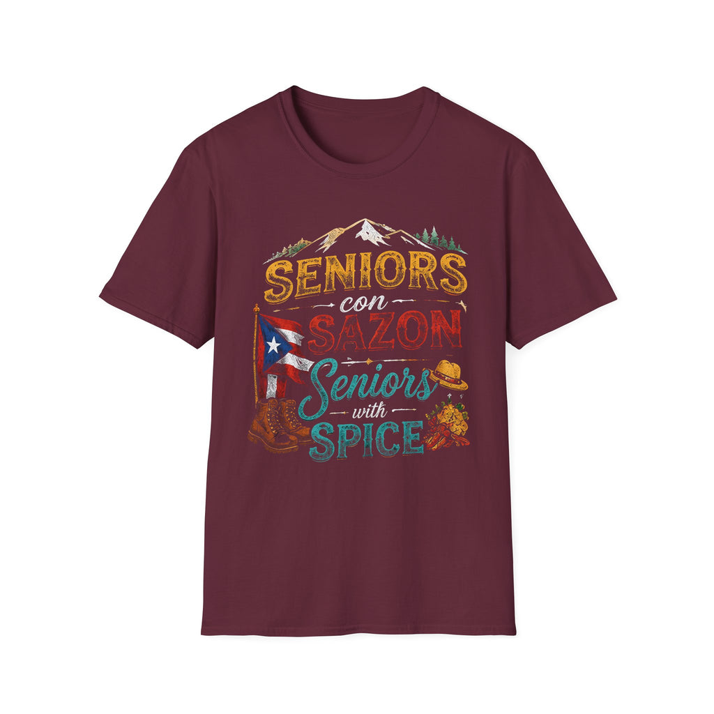 Seniors con Sazón Mountain T-Shirt