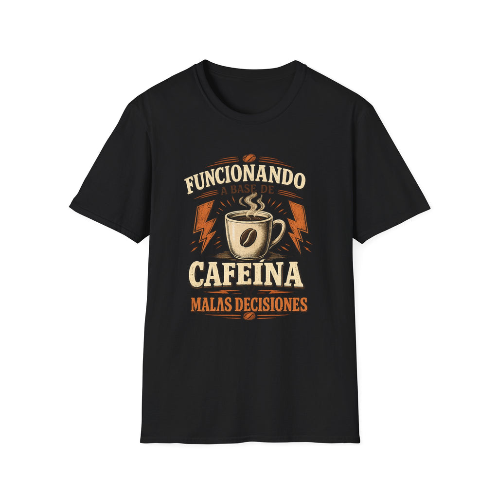 "Funcionando a Base de Cafeína" T-Shirt