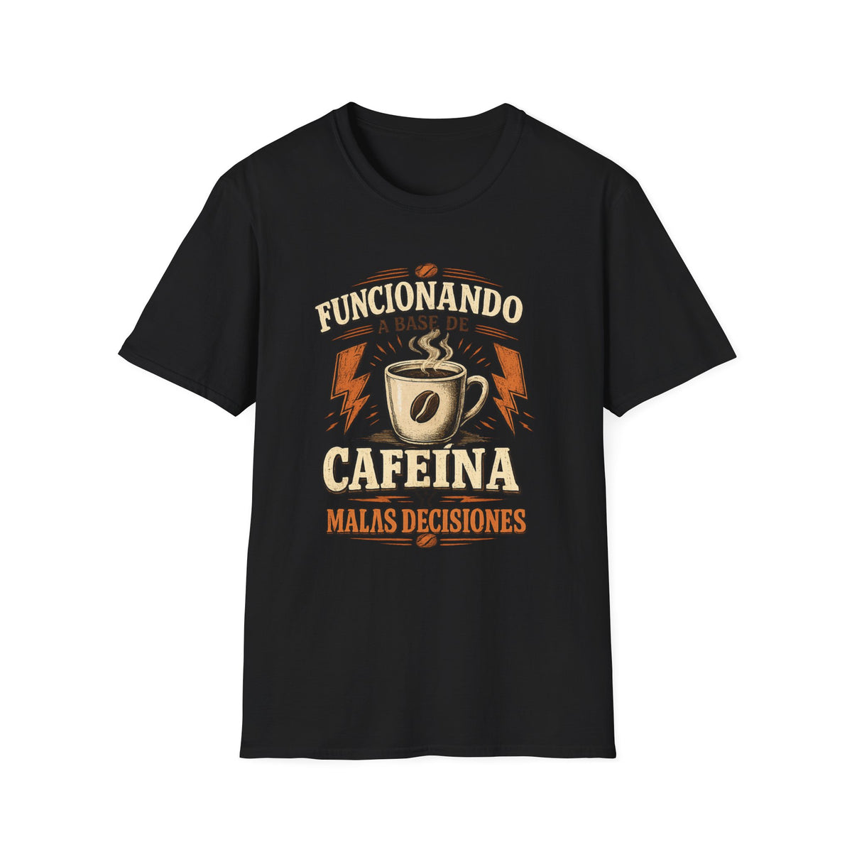 "Funcionando a Base de Cafeína" T-Shirt