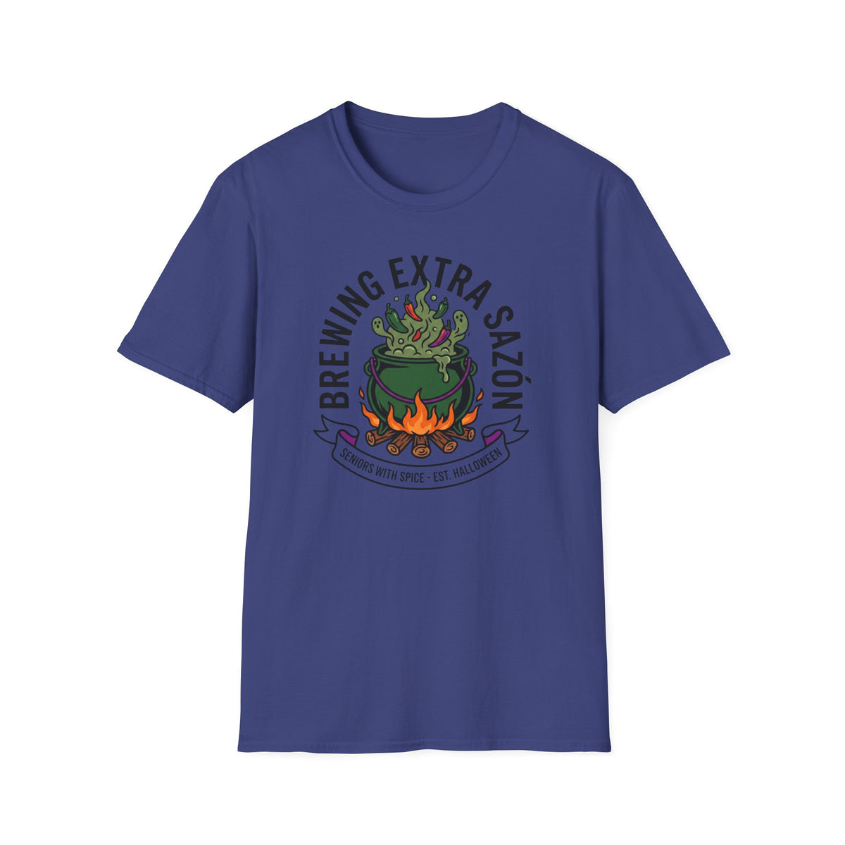 Brewing Extra Sazón Cauldron T-Shirt
