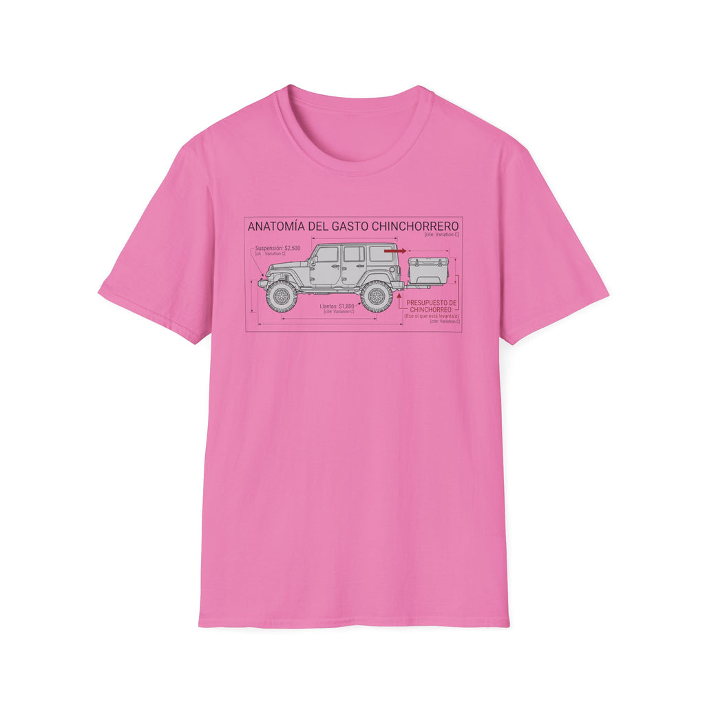 Anatomía del Gasto Chinchorrero  T-Shirt