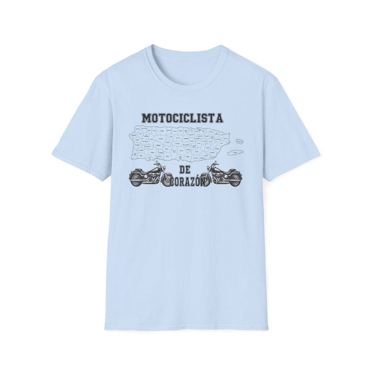 Motorcyclist de Corazón T‑Shirt