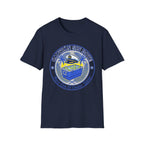 Capitán Sin Bote Retro Tropical Captain Design T-Shirt