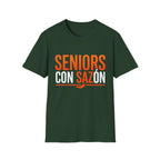 Seniors Con Sazón Orange T-Shirt