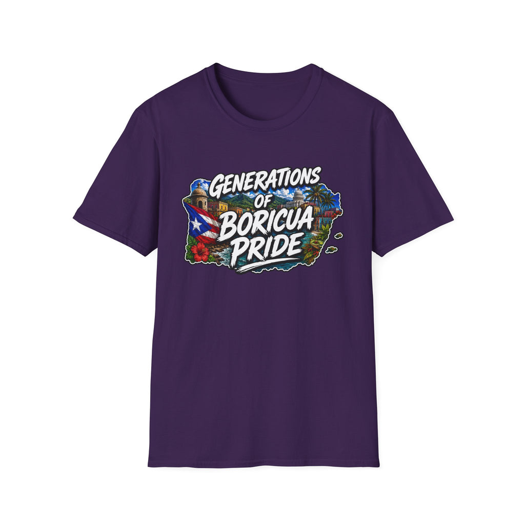 Generations of Boricua Pride T-Shirt