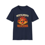 T-Shirt — "Mentalmente de Vacaciones" Tropical Sunset Graphic Tee