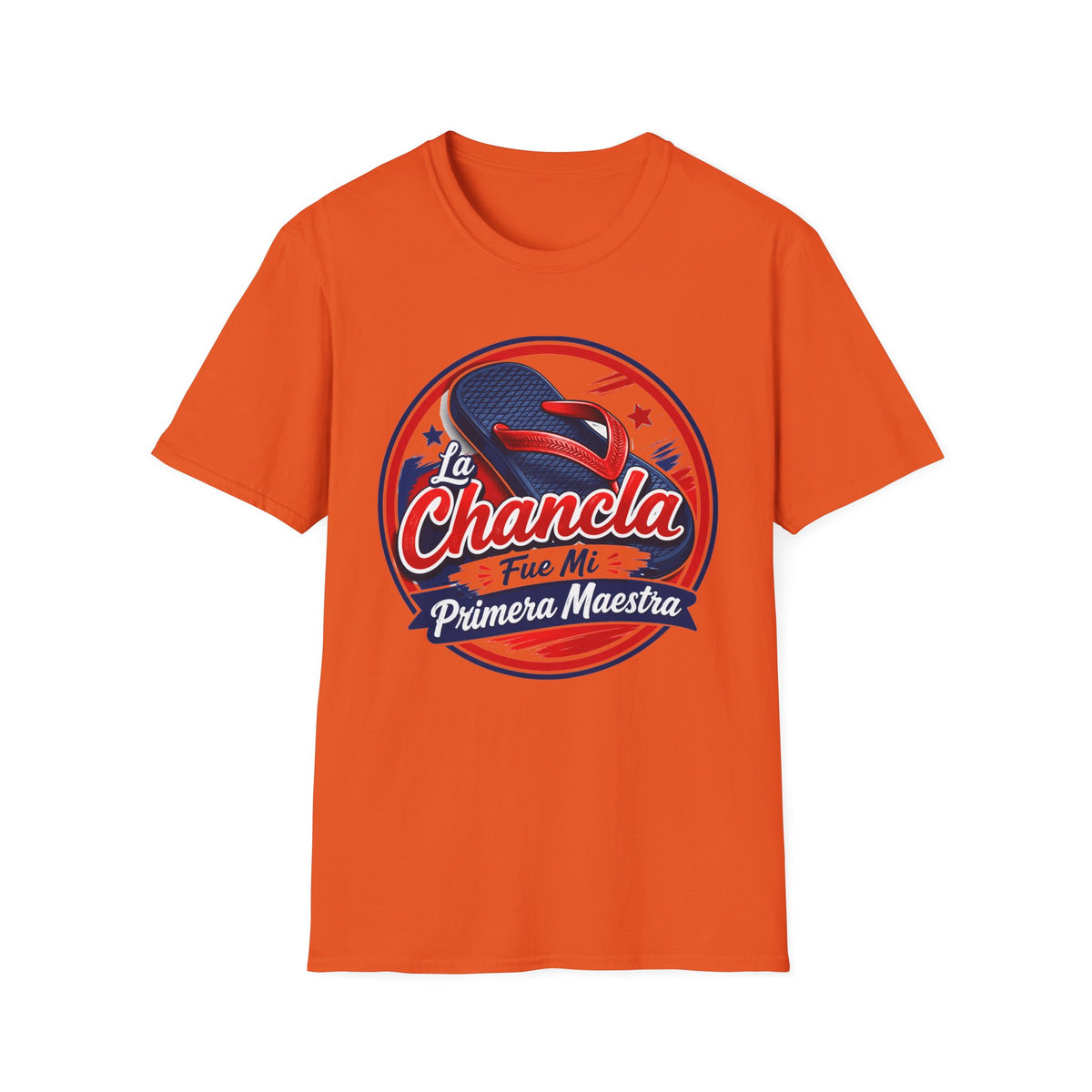 La Chancla graphic T-Shirt | Spanish Humor, Flip Flop Illustration