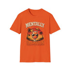 Mentally On Vacation T-Shirt — Tropical Palm Sunset Drink Graphic Tee