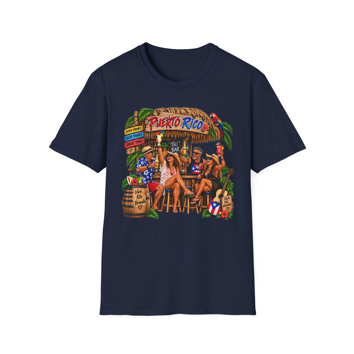 Puerto Rico Tiki Bar T-Shirt