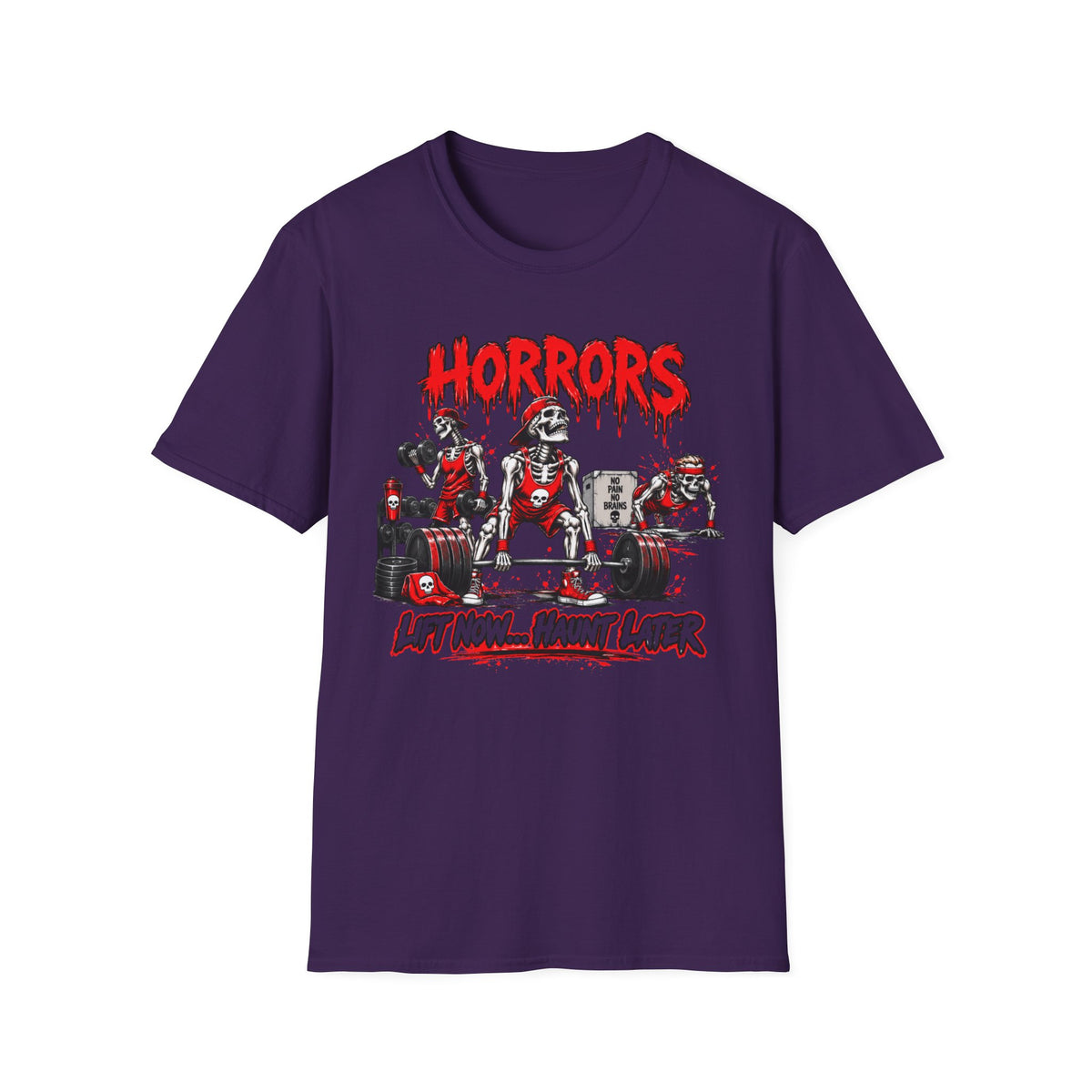 "Lift Now...Haunt Later" T-Shirt