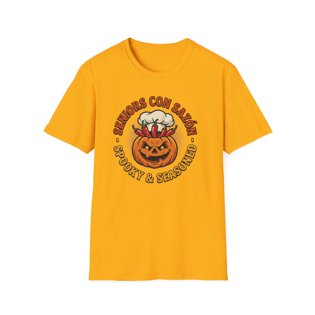 Halloween Pumpkin Chef T‑Shirt