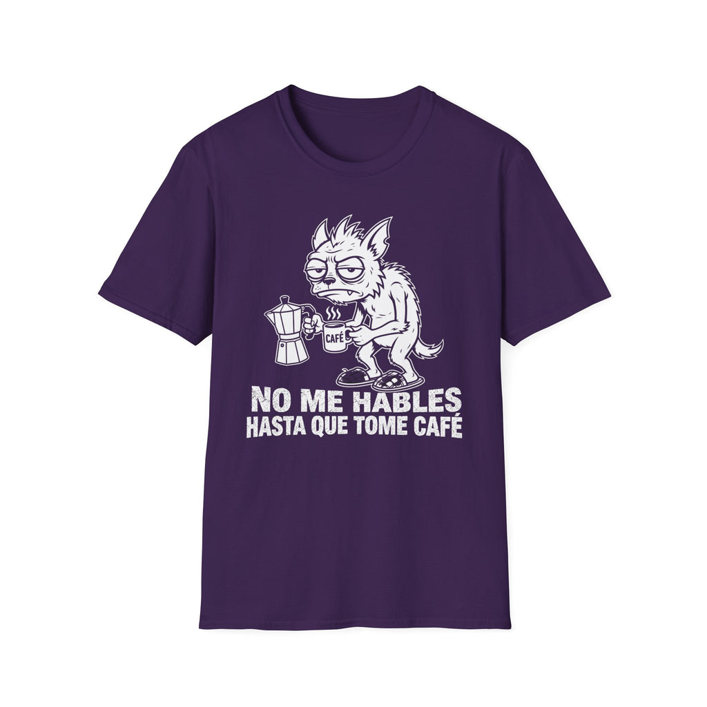No Me Hables Hasta Que Tome Café T-Shirt