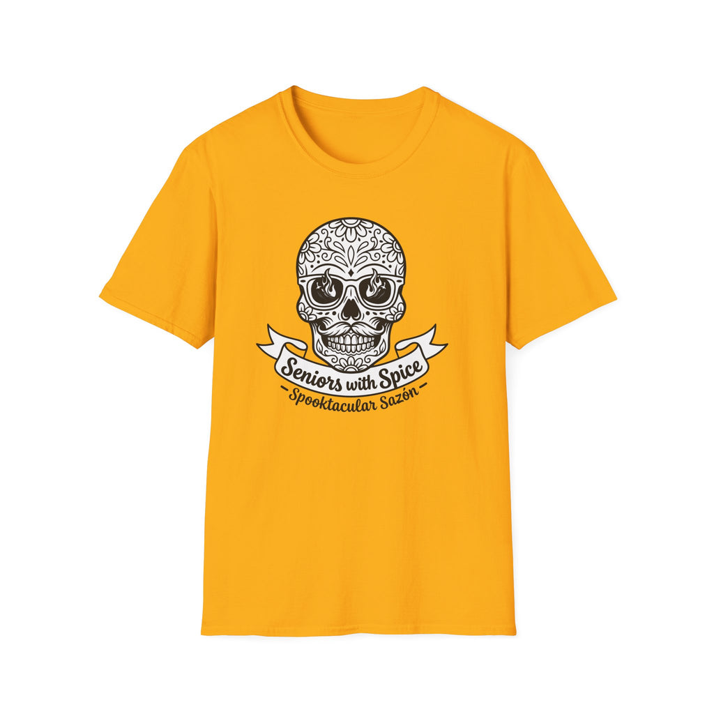 Skull Graphic 'Seniors with Spice' Day of the Dead T-Shirt