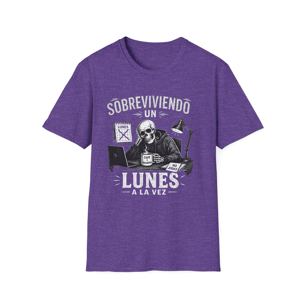 Sobreviviendo Un Lunes  BW T-Shirt
