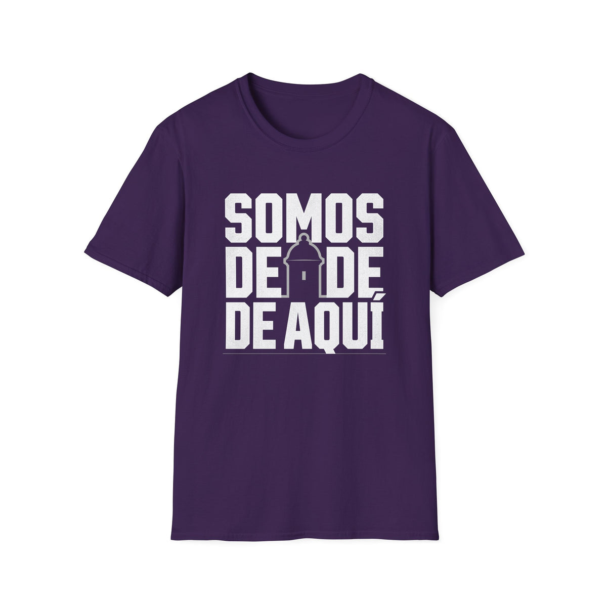 Somos De Aquí T-Shirt — Latino Pride Puerto Rican Neighborhood Tee