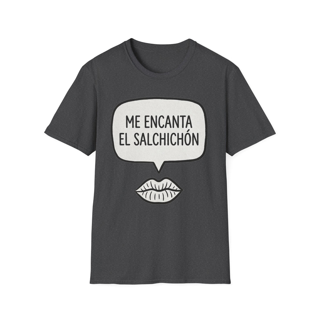 "Me Encanta El Salchichón" Spanish Foodie Graphic T-Shirt