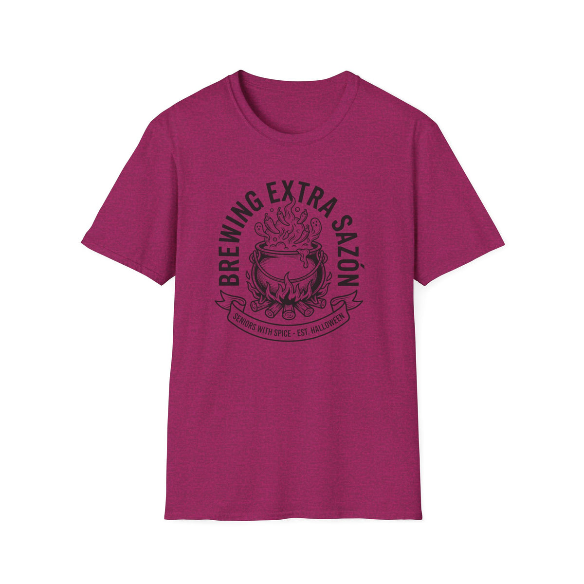 Brewing Extra Sazón Cooking Cauldron T-Shirt