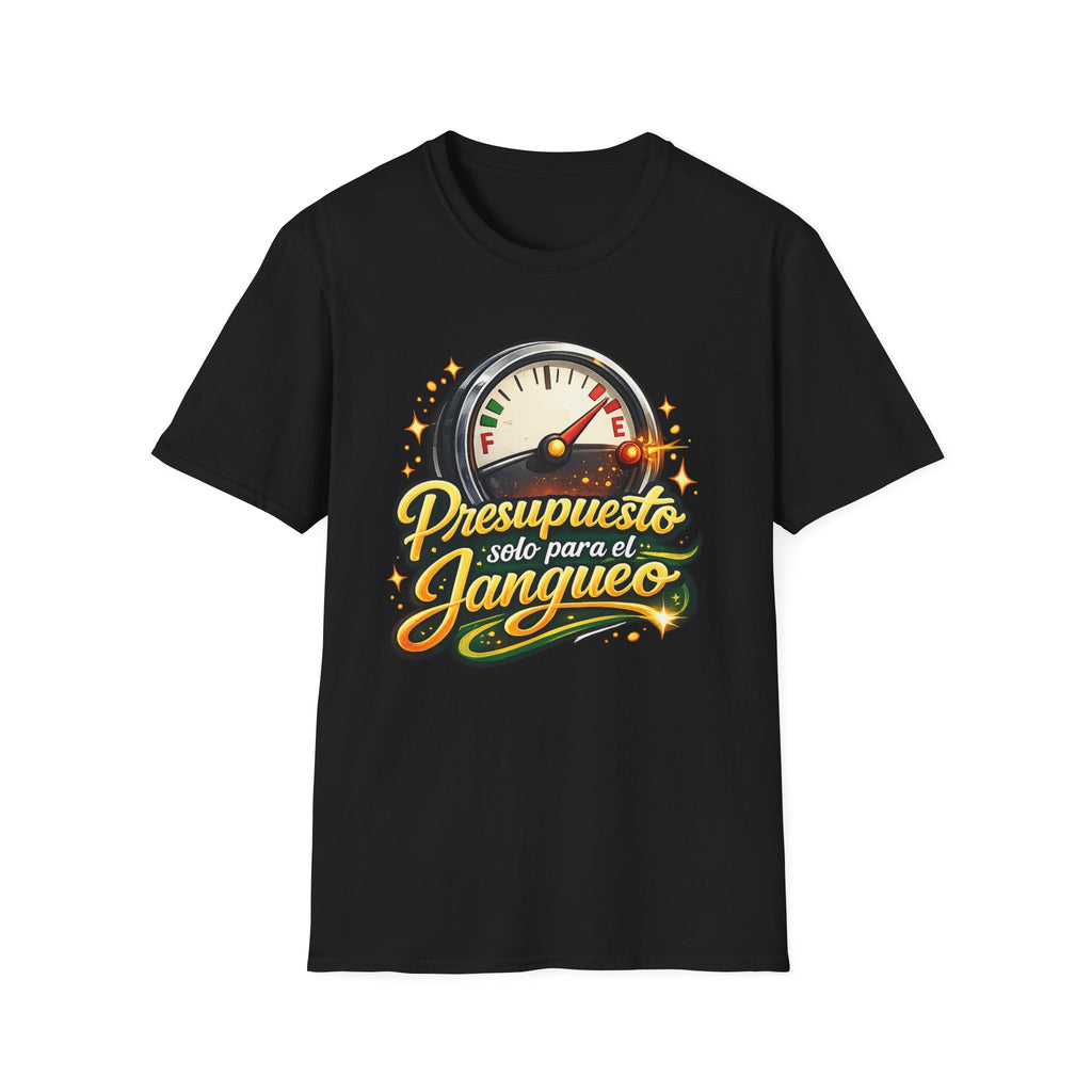 Presupuesto Shirt — 'Presupuesto' Gas Gauge Graphic Tee
