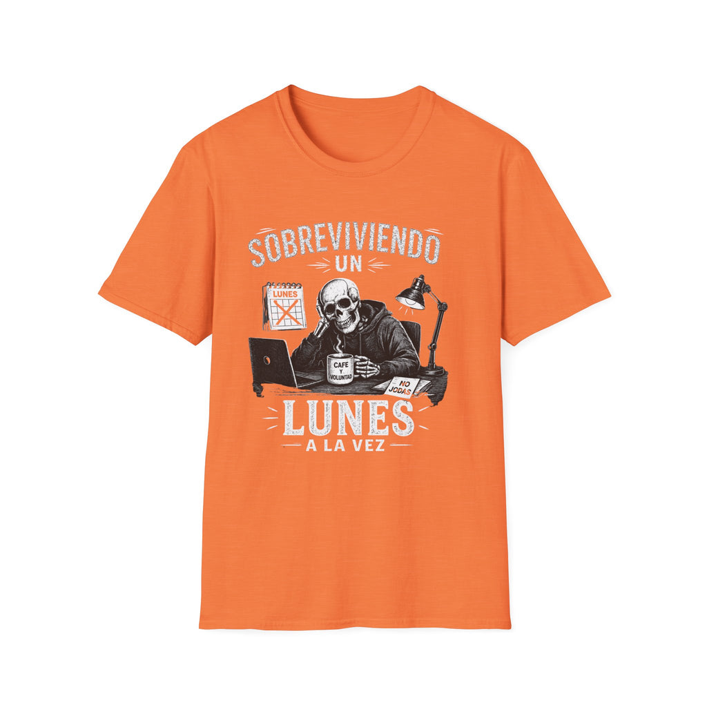 Sobreviviendo Un Lunes  BW T-Shirt