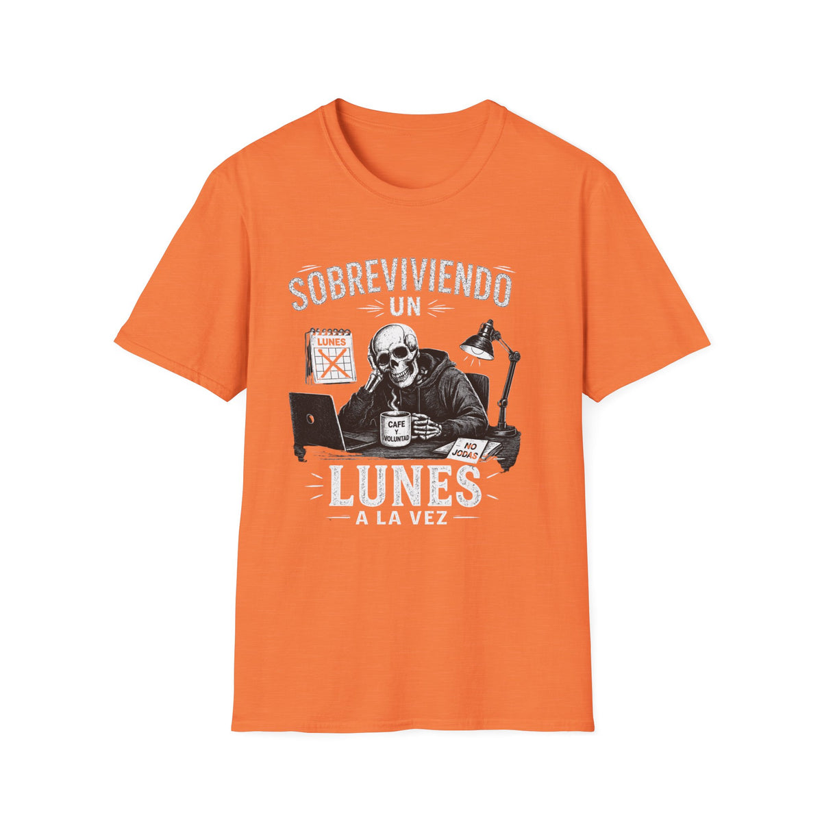 Sobreviviendo Un Lunes  BW T-Shirt