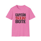 Capitán Sin Bote Graphic T-Shirt — Spanish 'Captain Without a Boat' Casual Tee