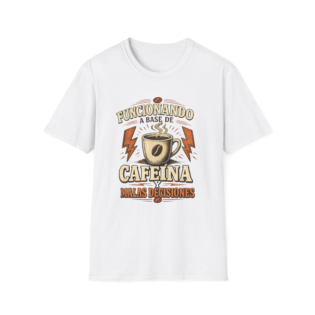 "Funcionando a Base de Cafeína" T-Shirt