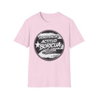 Advertencia Actitud Boricua T-Shirt | Puerto Rican Pride, Retro Badge Design
